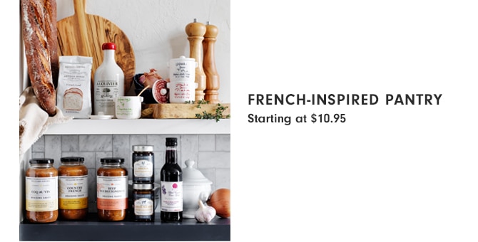 French-Inspired Pantry - Starting at $10.95