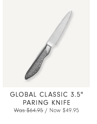 Global Classic 3.5" Paring Knife Now $49.95