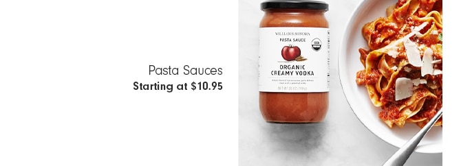 Pasta Sauces - Starting at $10.95