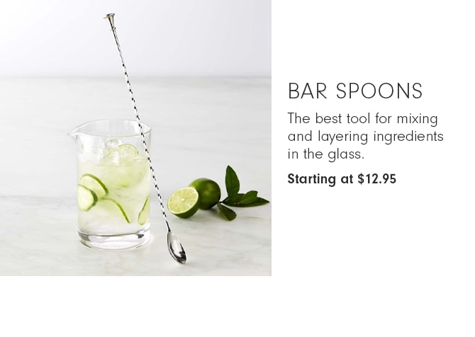 Bar Spoons - Starting at $12.95