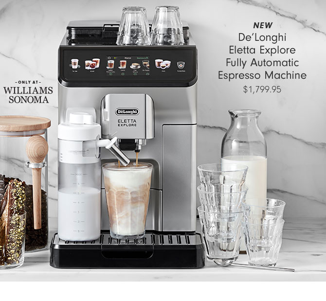 NEW De’Longhi Eletta Explore Fully Automatic Espresso Machine $1,799.95