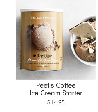 Peet’s Coffee Ice Cream Starter $14.95