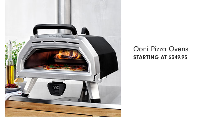 Ooni Pizza Ovens Starting at $349.95