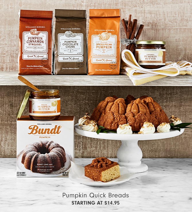 Pumpkin Quick Breads - Starting at $14.95