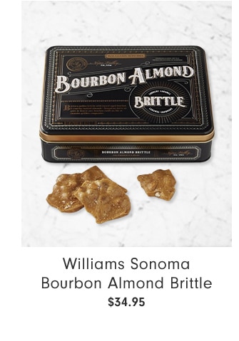 Williams Sonoma Bourbon Almond Brittle - $34.95