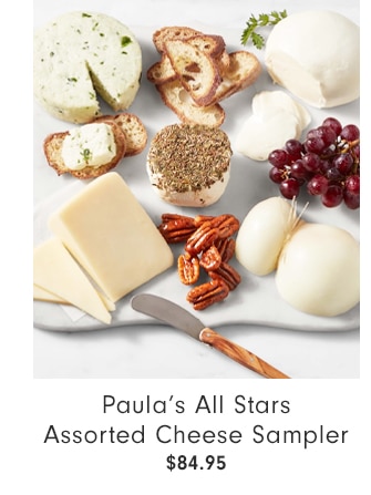 Paula’s All Stars Assorted Cheese Sampler - $84.95