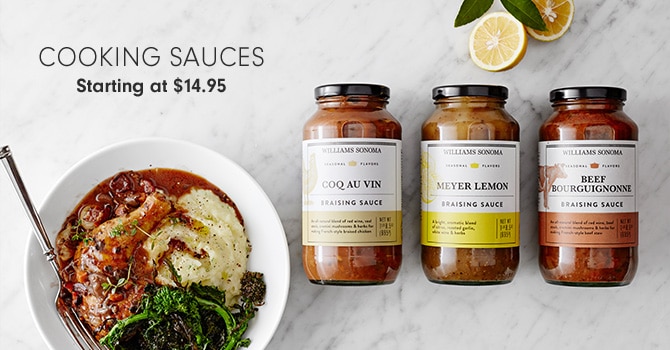 COOKING SAUCES - Starting at $14.95