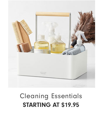 Cleaning Essentials STARTING AT $19.95