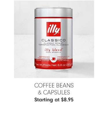 Coffee Beans & Capsules Starting at $8.95