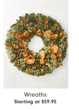 Wreaths Starting at $59.95