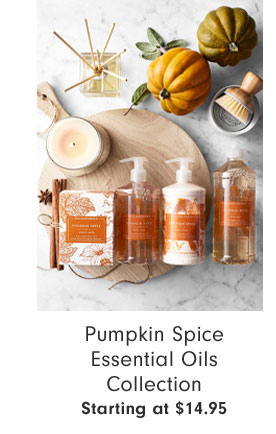 Pumpkin Spice Essential Oils Collection Starting at $14.95