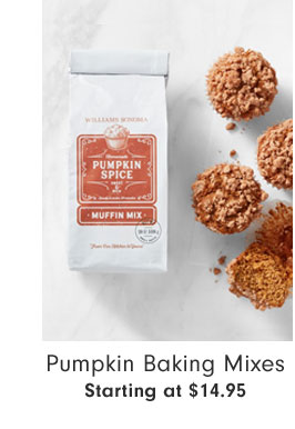 Pumpkin Baking Mixes Starting at $14.95