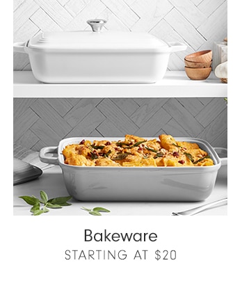 Bakeware - STARTING AT $20