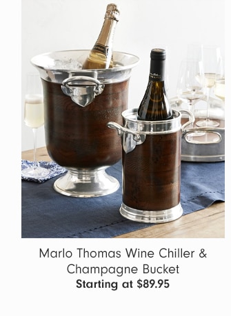 Marlo Thomas Wine Chiller & Champagne Bucket - Starting at $89.95