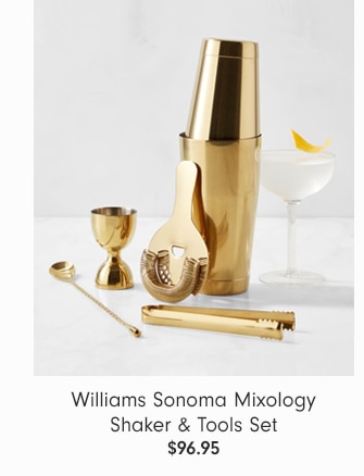 Williams Sonoma Mixology Shaker & Tools Set - $96.95