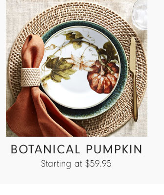 Botanical Pumpkin Starting at $59.95