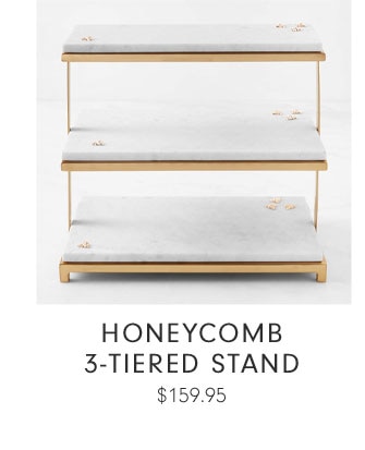 Honeycomb 3-Tiered Stand $159.95