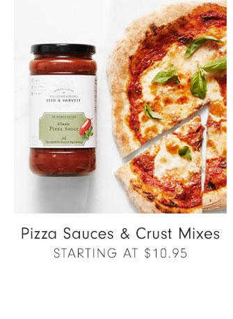 Pizza Sauces & Crust Mixes - STARTING AT $10.95