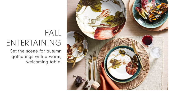 FALL ENTERTAINING