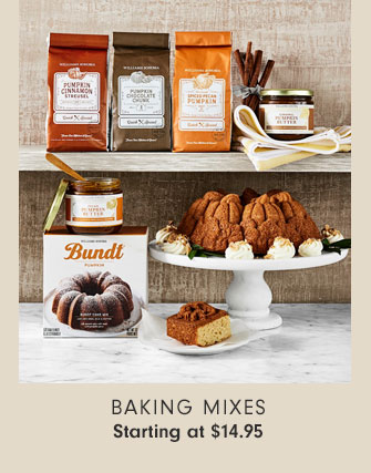 BAKING MIXES - Starting at $14.95