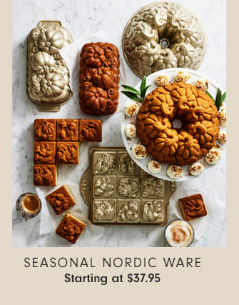 SEASONAL NORDIC WARE - Starting at $37.95