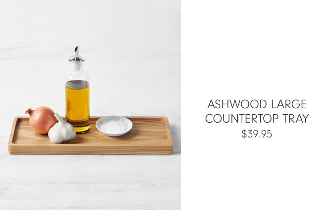 Ashwood large countertop tray $39.95