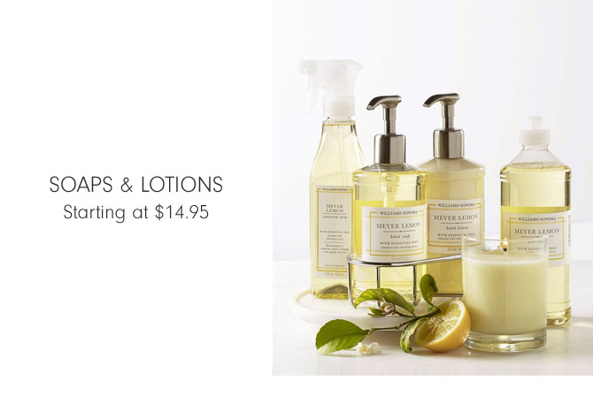 Soaps & Lotions Starting at $14.95