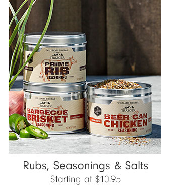 Rubs, Seasonings & Salts - Starting at $10.95