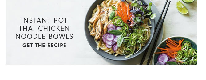 Instant Pot Thai Chicken Noodle Bowls - Get the Recipe