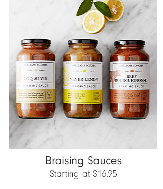 Braising Sauces - Starting at $16.95