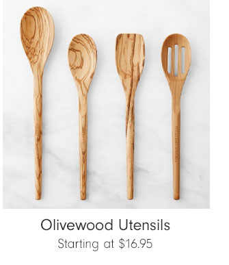 Olivewood Utensils - Starting at $16.95