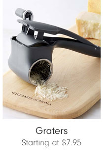 Graters - Starting at $7.95