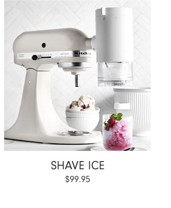 Shave ice $99.95