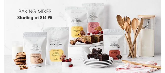 BAKING MIXES - Starting at $14.95