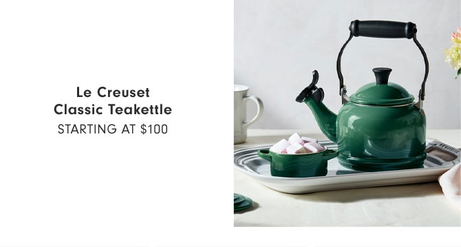 Le Creuset Classic Teakettle Starting at $100