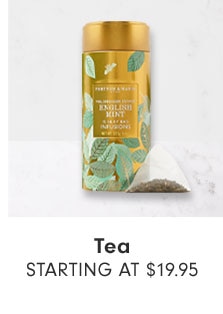 Tea Starting at $19.95