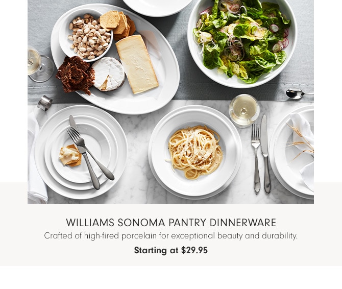 Five dinnerware collections we love - Williams Sonoma