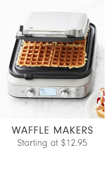 WAFFLE MAKERS - Starting at $12.95