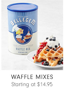 WAFFLE MIXES - Starting at $14.95