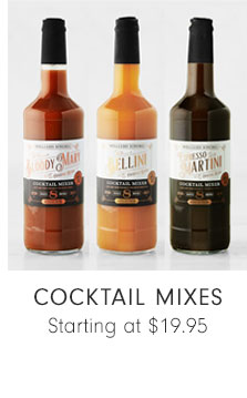 COCKTAIL MIXES - Starting at $19.95