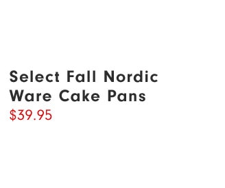 Select Fall Nordic Ware Cake Pans $39.95