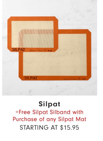 Silpat +Free Silpat Silband with Purchase of any Silpat Mat Starting at $15.95