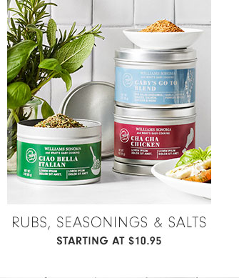 Rubs, Seasonings & Salts - Starting at $10.95