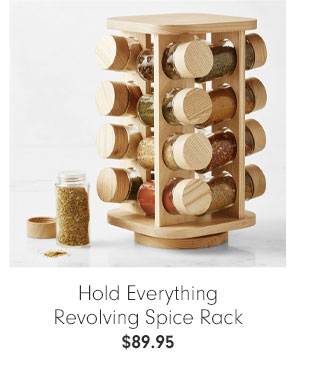 Hold Everything Revolving Spice Rack $89.95