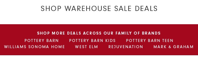 SHOP WAREHOUSE SALE DEALS