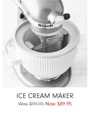 Ice Cream Maker - Now $89.95