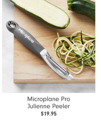 Microplane Pro Julienne Peeler - $19.95