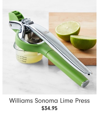 Williams Sonoma Lime Press - $34.95