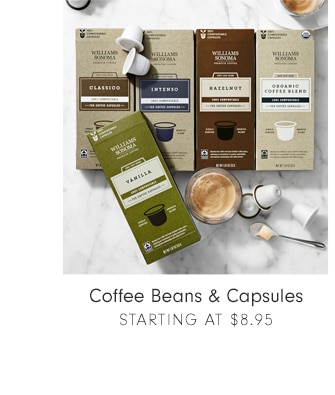 Coffee Beans & Capsules - Starting at $8.95