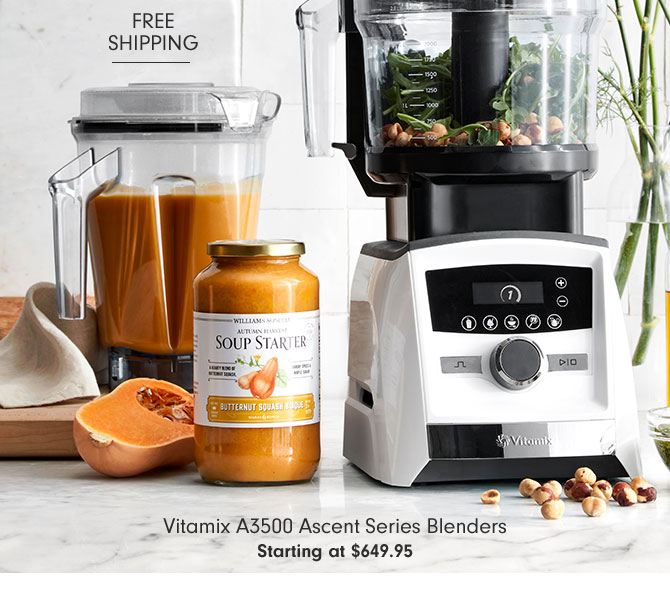 Vitamix A3500 Ascent Series Blenders Starting at $649.95